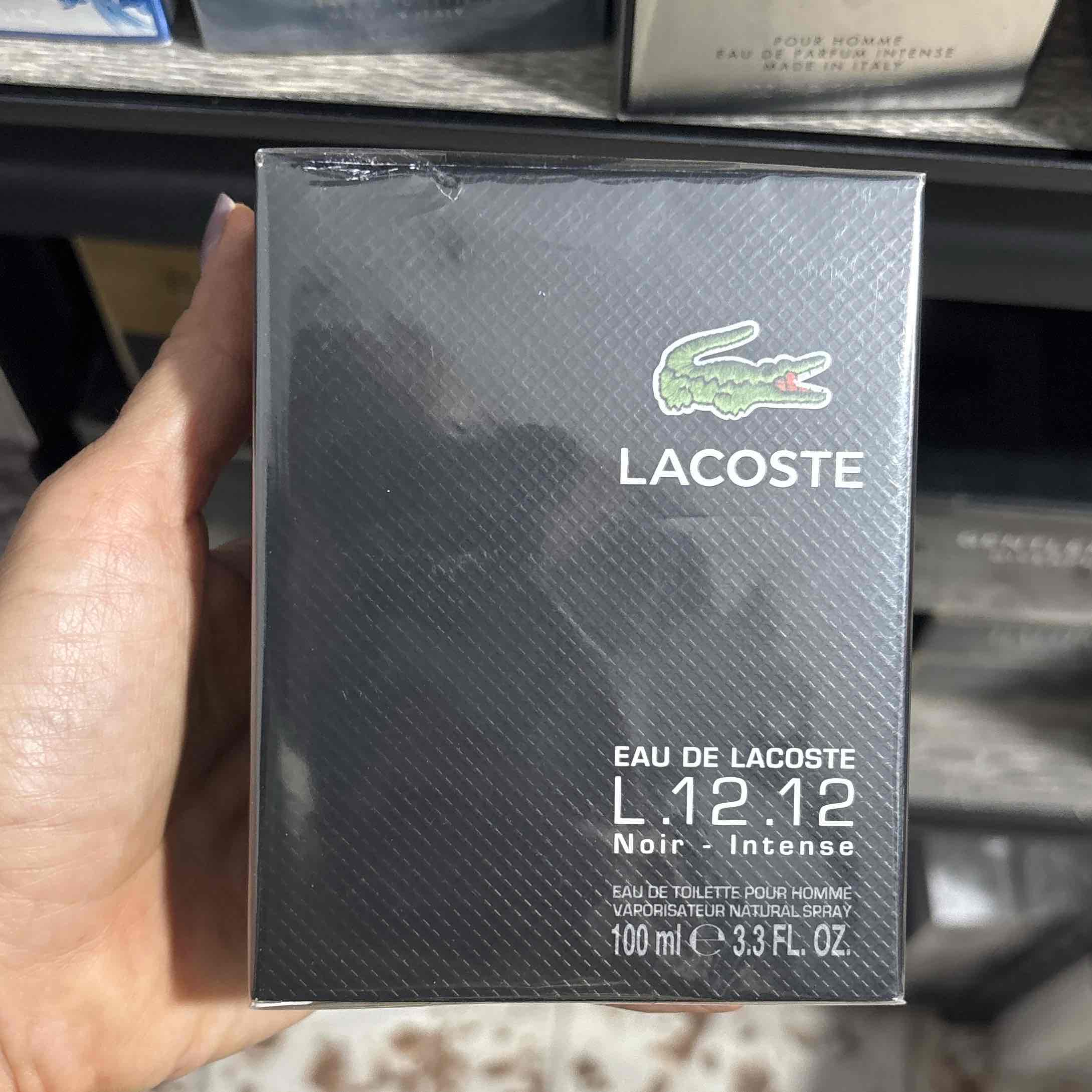 LACOSTE L.12.12 NOIR 100 ML EDT