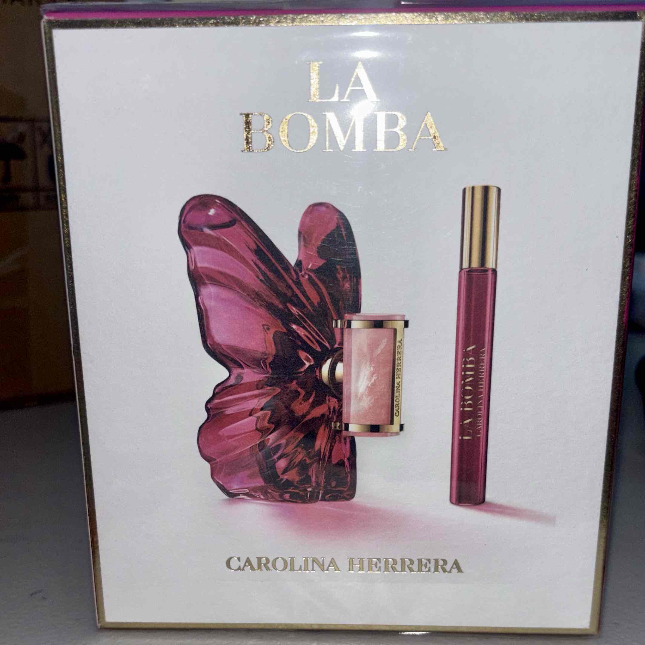 CAROLINA HERRERA SET LA BOMBA 80 ML EDP Y DECANT 10 ML